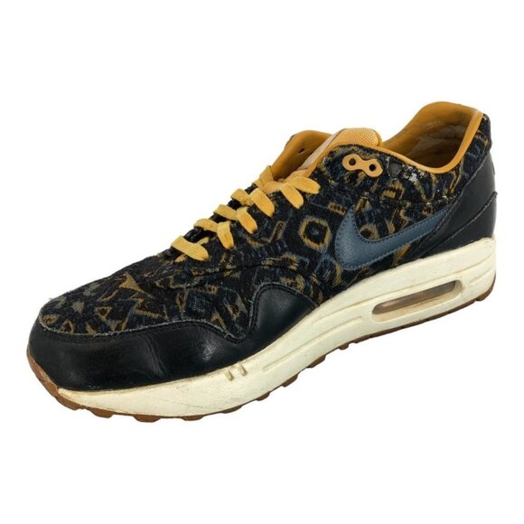 Nike Air Max 1  Curtains Pack Navy Leopard Women's Sneakers size 8 - Picture 2 of 16